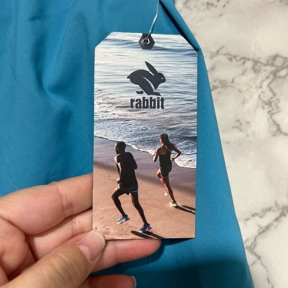 rabbit Men's Quadeez 5" Short Blue Moon - Picture 10 of 11